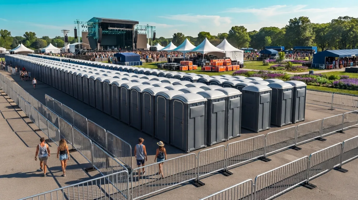 Festival Restroom Rental in Brownsville, TX