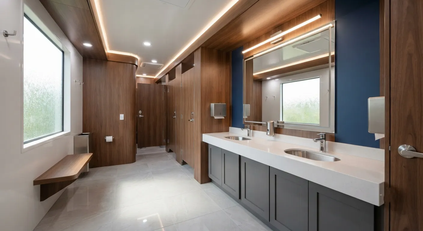 Luxury Restroom Trailer in Brownsville, TX