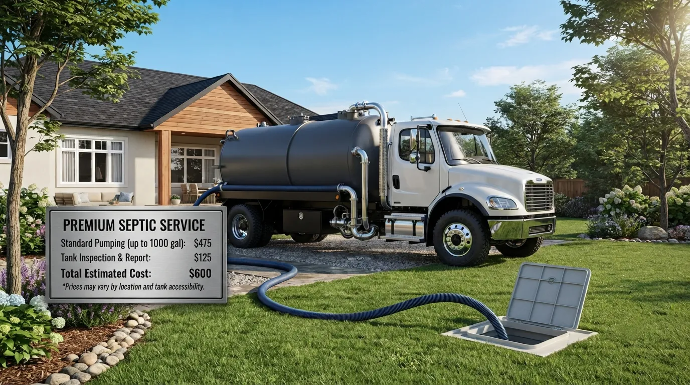 Septic Tank Pumping Cost in Brownsville, TX
